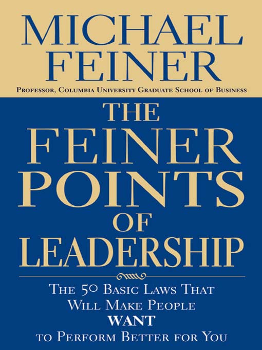 Cover image for The Feiner Points of Leadership